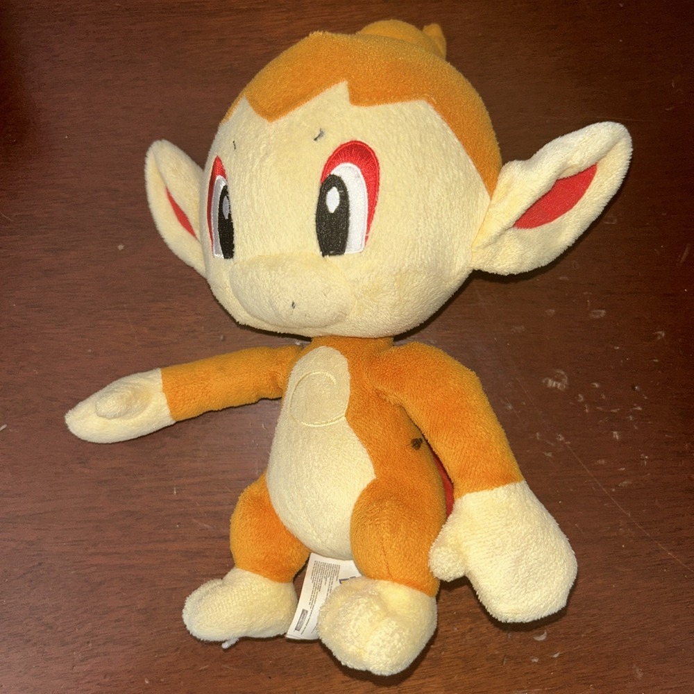 2007 Jakks Pacific Pokemon Chimchar Stuffed‎ Plush Toy